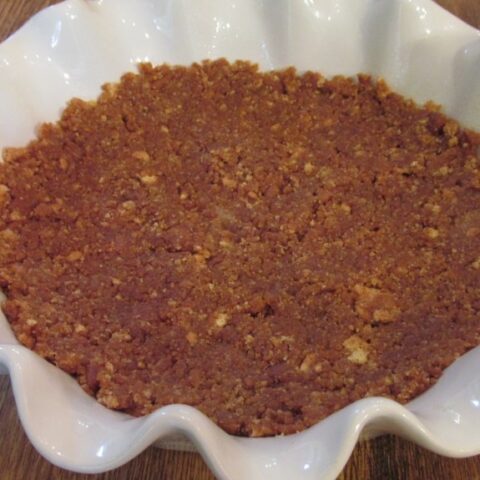 Biscoff cookie crust